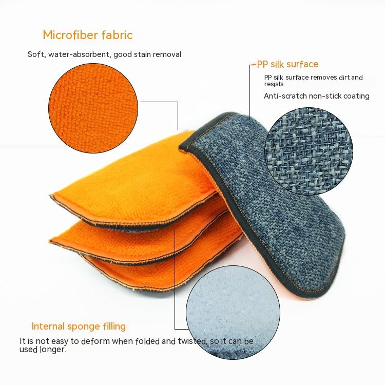S-type Kitchen Cleaning Dishwashing Spong Mop