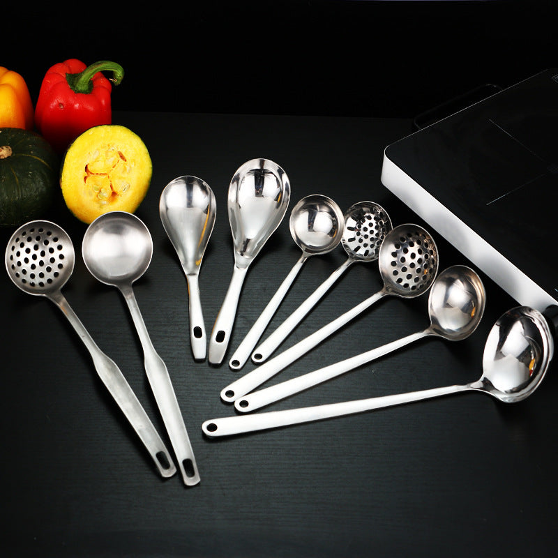 Kitchen Utensils Stainless Steel Soup Ladle Colander Household
