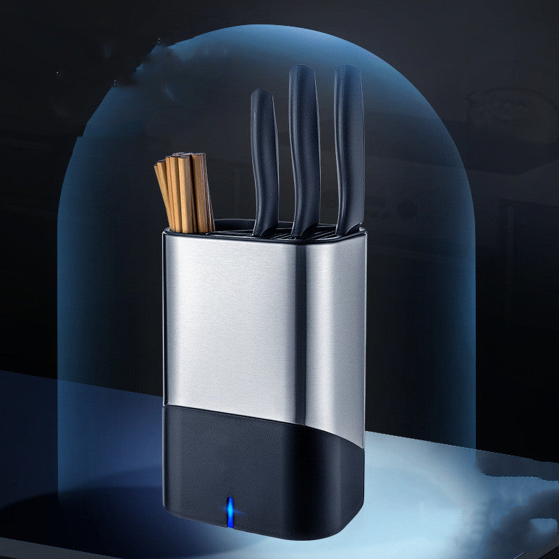 Household Small Disinfection Knife Rack Ozone Disinfection Kitchen Utensils