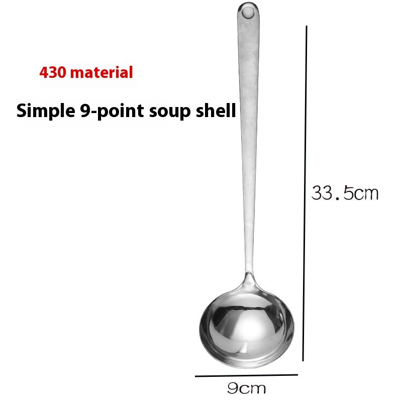 Kitchen Utensils Stainless Steel Soup Ladle Colander Household