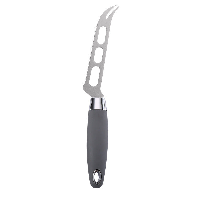 Stainless Steel Kitchen Utensils Set With Rubber Plastic Handle