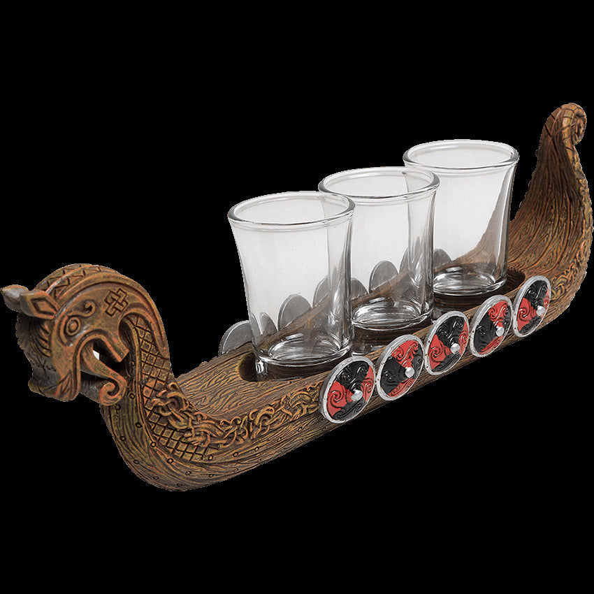 Shot Glass Personalized Viking Pirate Glass Cup
