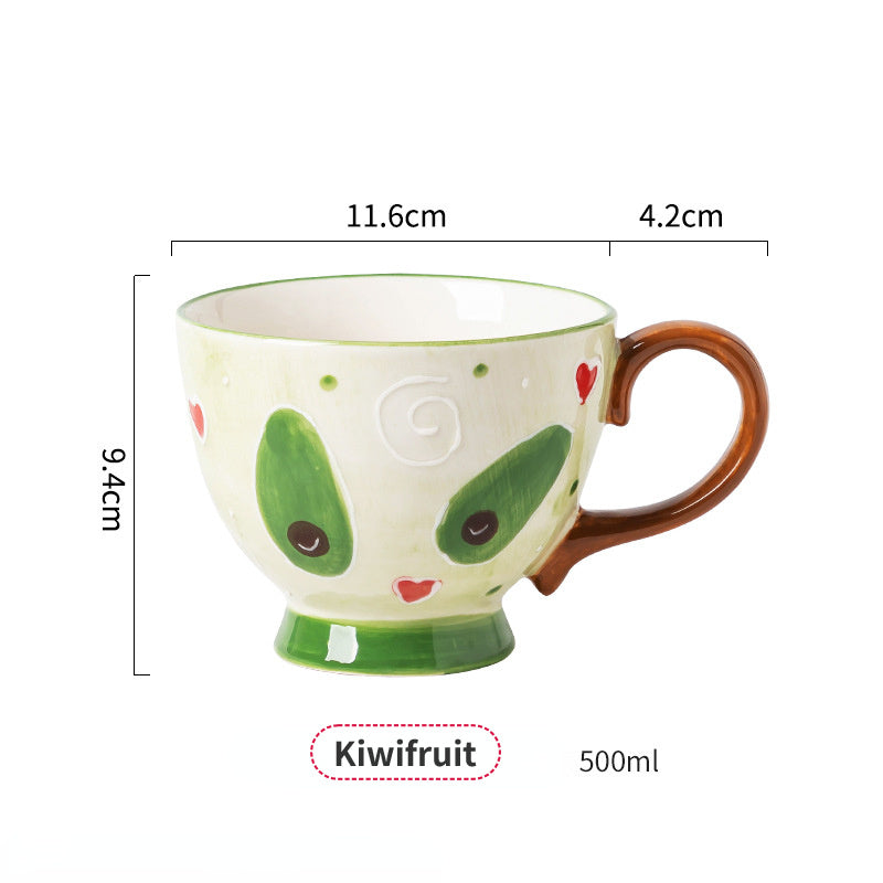 Creative Breakfast Oatmeal Milk Coffee Cup