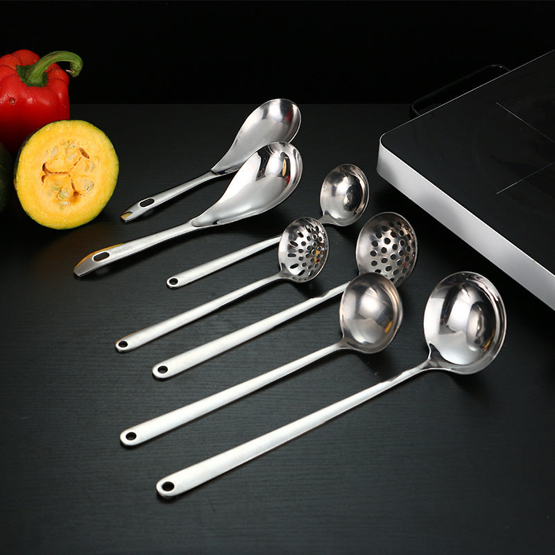 Kitchen Utensils Stainless Steel Soup Ladle Colander Household