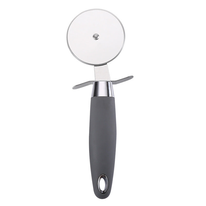 Stainless Steel Kitchen Utensils Set With Rubber Plastic Handle