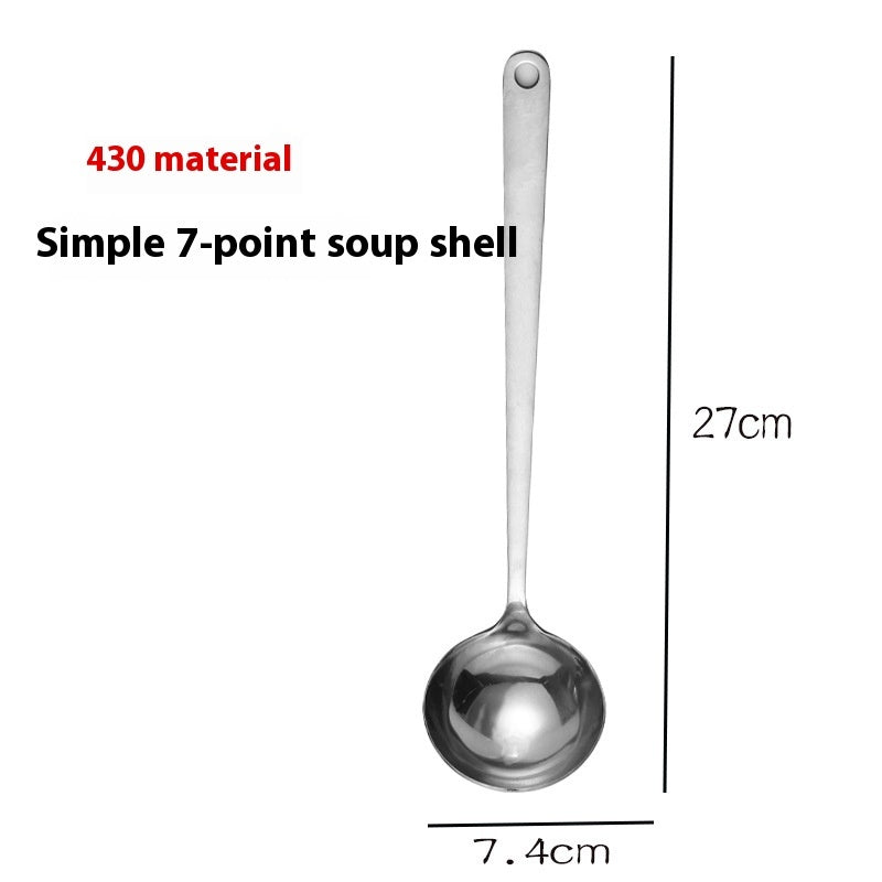 Kitchen Utensils Stainless Steel Soup Ladle Colander Household