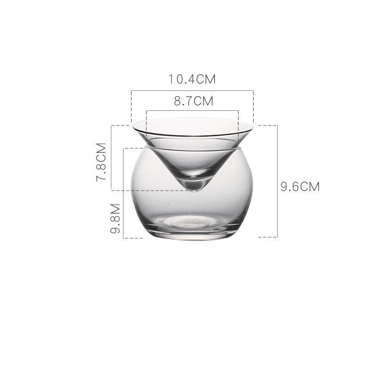 Home Creative Molecular Cocktail Double Glass