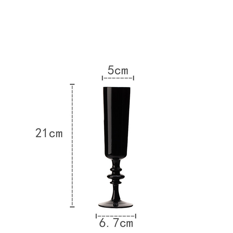 Home Light Luxury Decorative Ornaments Blind Drink Wine Glass