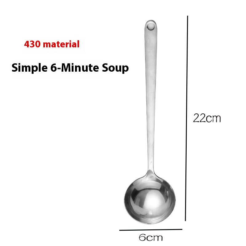 Kitchen Utensils Stainless Steel Soup Ladle Colander Household