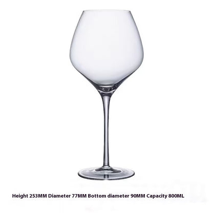 Crystal Red Wine Glass