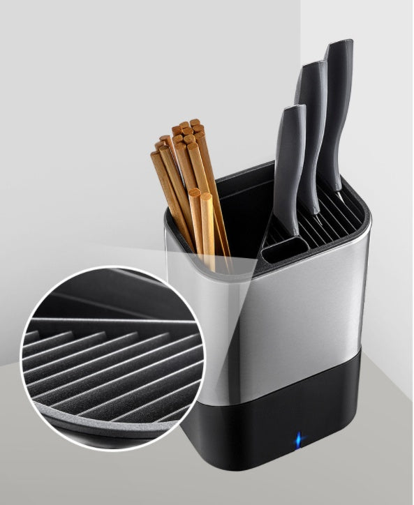 Household Small Disinfection Knife Rack Ozone Disinfection Kitchen Utensils