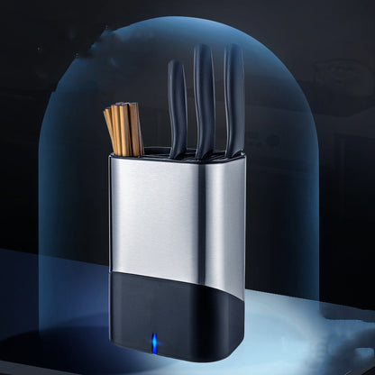 Household Small Disinfection Knife Rack Ozone Disinfection Kitchen Utensils