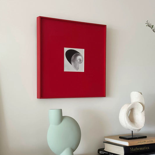 Red Minimalist Living Room Art Decorative Painting Modern Nordic Background Wall