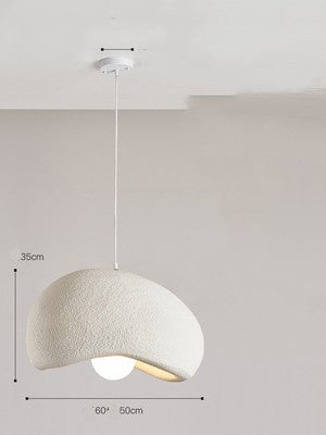 Cloud Chandelier With Micro Cement Cream French Bar Island Restaurant