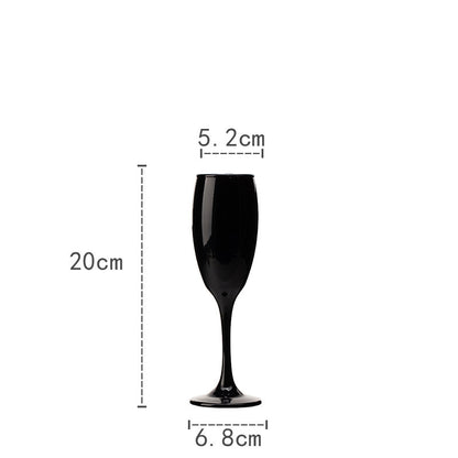 Home Light Luxury Decorative Ornaments Blind Drink Wine Glass
