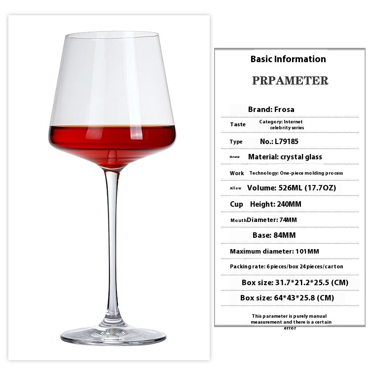Red Wine Glass Set Household Creative European Glass