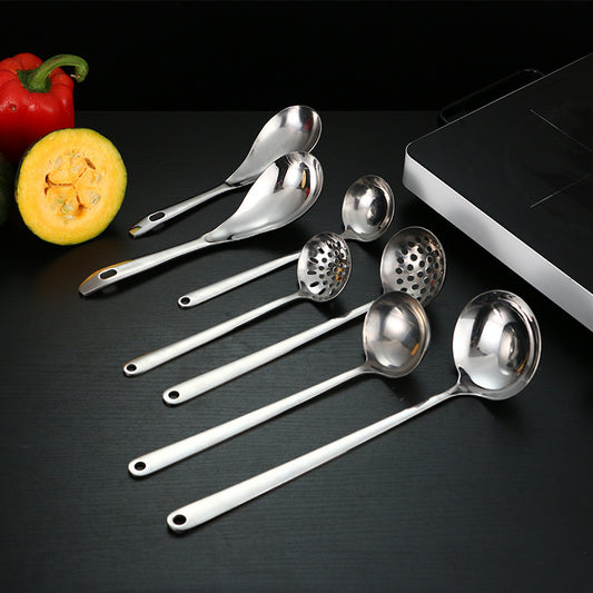 Kitchen Utensils Stainless Steel Soup Ladle Colander Household