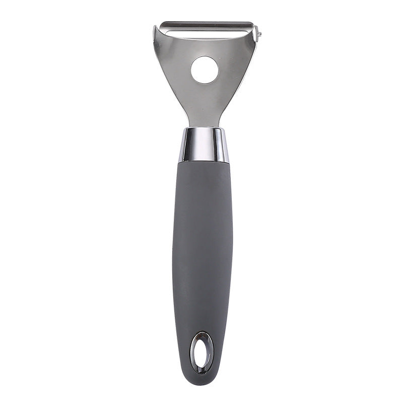 Stainless Steel Kitchen Utensils Set With Rubber Plastic Handle