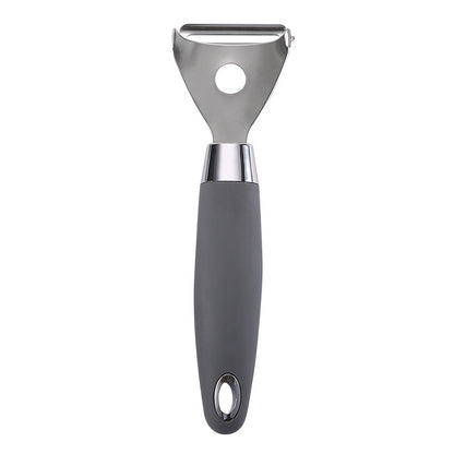 Stainless Steel Kitchen Utensils Set With Rubber Plastic Handle