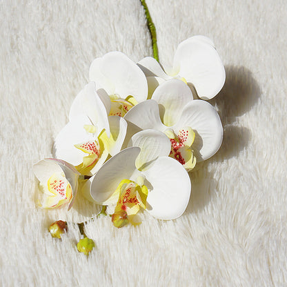 Artificial Phalaenopsis Artificialfake Soft Decoration Wall Decorative Plant Flower Floral