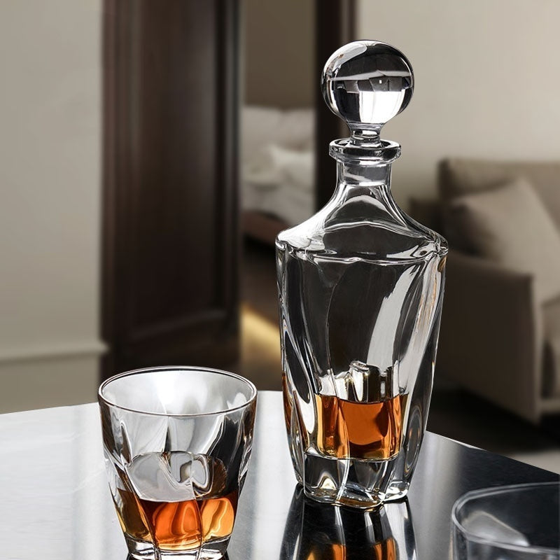 Household Whiskey Shot Glass Wine Decanter Liquor Divider Wine Bottle Suit