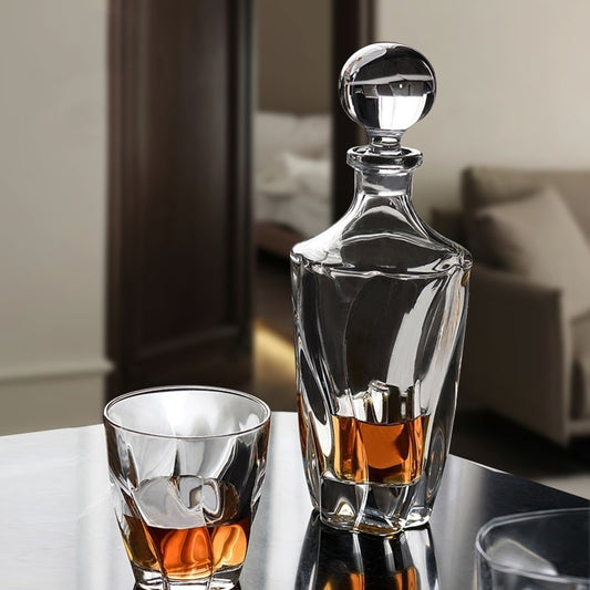 Household Whiskey Shot Glass Wine Decanter Liquor Divider Wine Bottle Suit