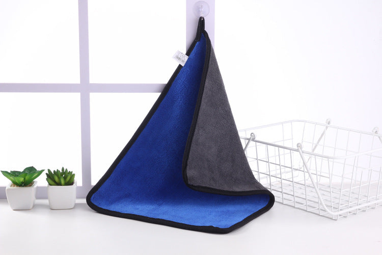 Coral Fleece Car Kitchen Cleaning Cloth
