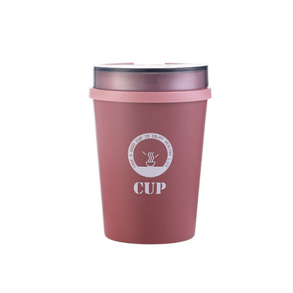 Student Office Worker Breakfast Coffee Milk Tea Cup With Spoon