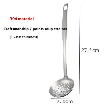 Kitchen Utensils Stainless Steel Soup Ladle Colander Household
