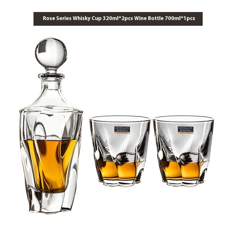 Household Whiskey Shot Glass Wine Decanter Liquor Divider Wine Bottle Suit