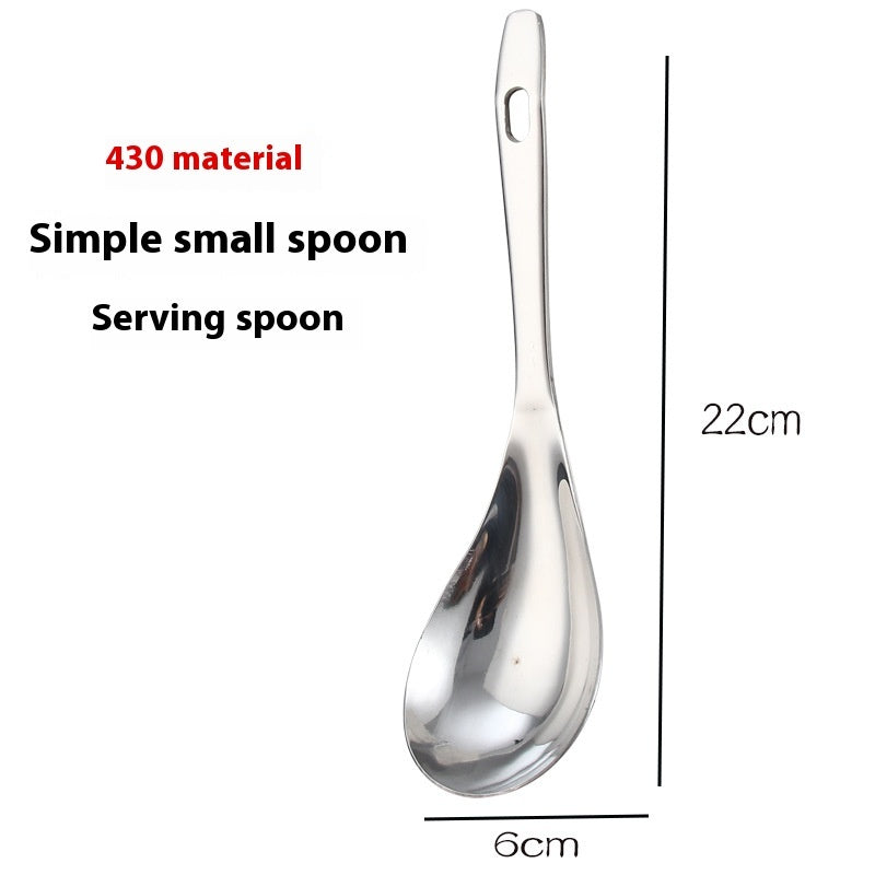 Kitchen Utensils Stainless Steel Soup Ladle Colander Household