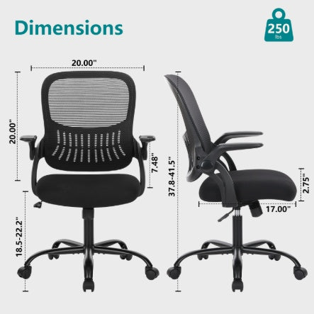Tall Office Chair For Standing Desk With Adjustable Foot Ring,Counter Height Office Chairs