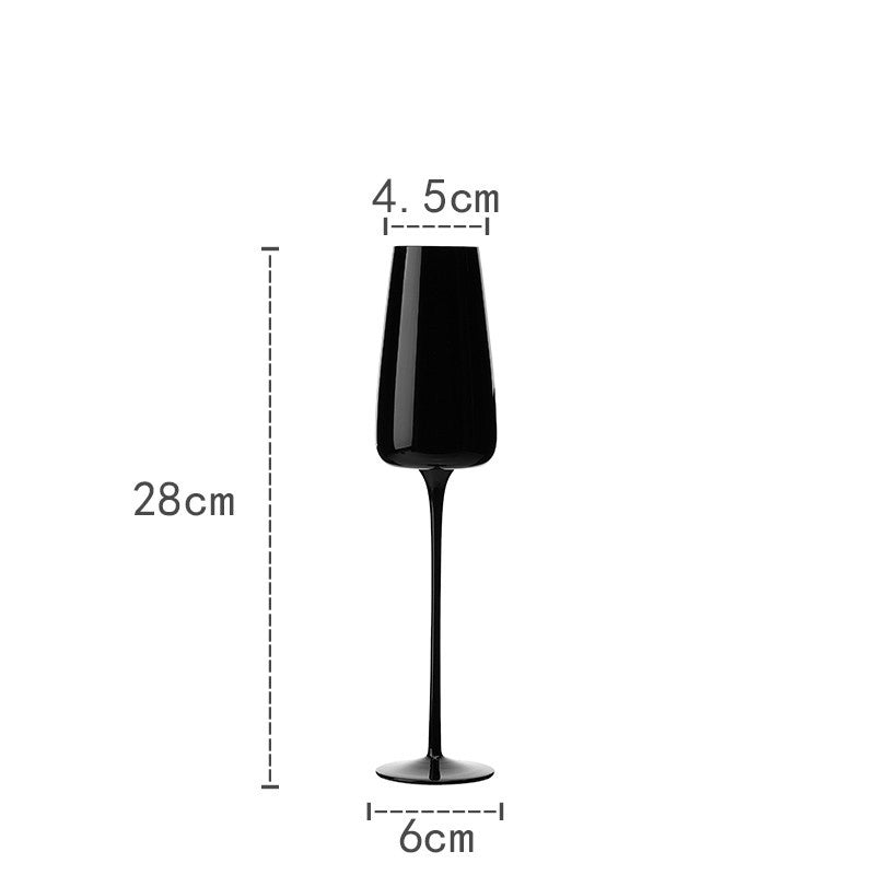 Home Light Luxury Decorative Ornaments Blind Drink Wine Glass