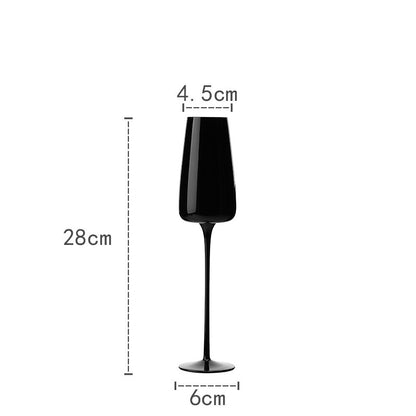 Home Light Luxury Decorative Ornaments Blind Drink Wine Glass