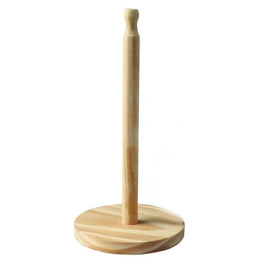Household Beech Roll Paper Holder Kitchen Paper Holder Paper Towel Holder