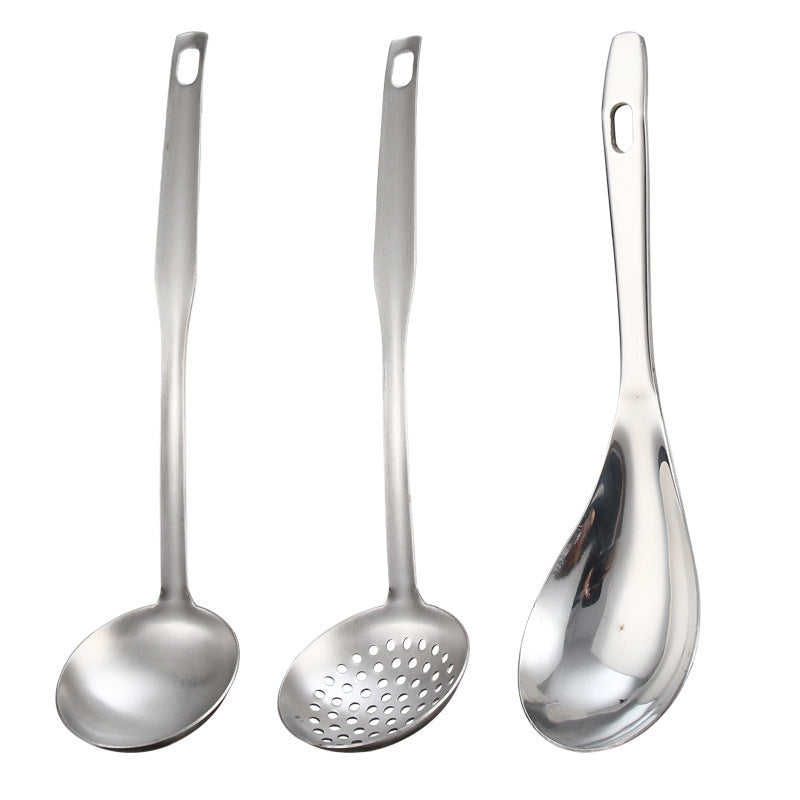 Kitchen Utensils Stainless Steel Soup Ladle Colander Household
