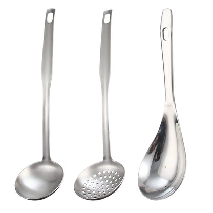 Kitchen Utensils Stainless Steel Soup Ladle Colander Household
