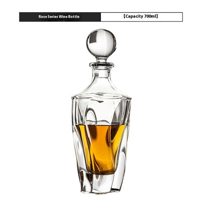 Household Whiskey Shot Glass Wine Decanter Liquor Divider Wine Bottle Suit